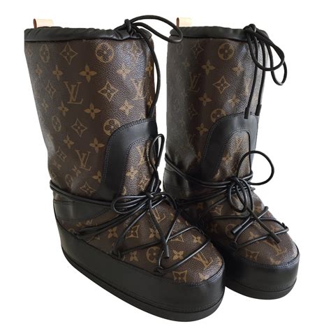 brown louis vuitton boots|Louis Vuitton new boots.